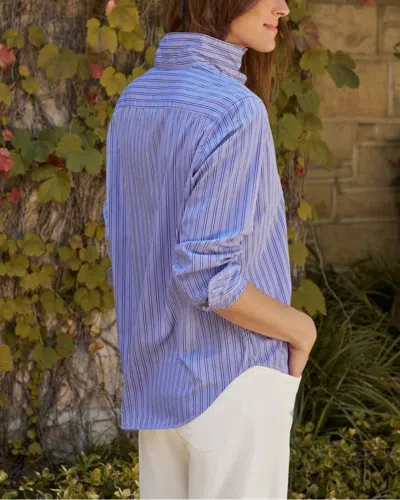 Frank And Eileen Eileen Button Up Shirt In Blue