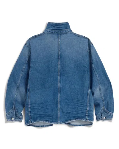 Frank And Eileen Bantry Barn Jacket In Blue