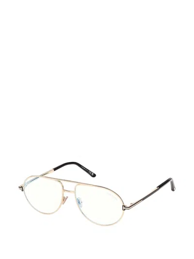 Tom Ford Pilot-frame Glasses In Multi