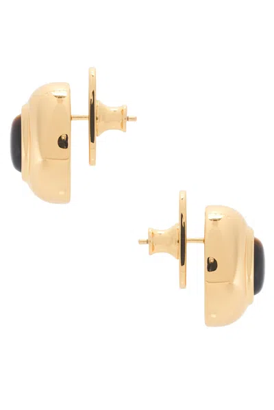 Dehanche Stone Stud Earrings In Multi