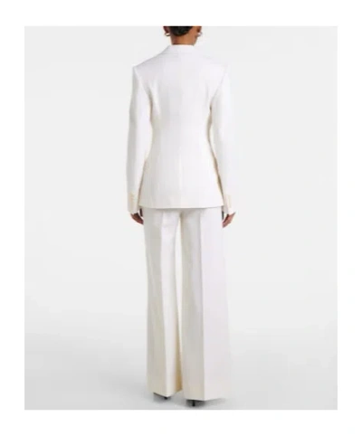 Stella Mccartney Wool-blend Blazer In White