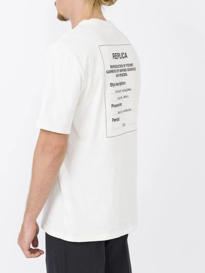 Shop Maison Margiela Replica Patch T-shirt