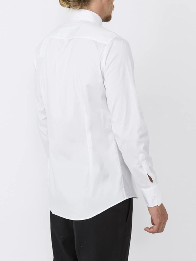 Shop Dsquared2 Safety Pin Collar Shirt