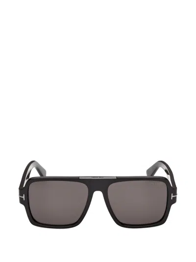 Tom Ford Rectangle-frame Sunglasses In Multi