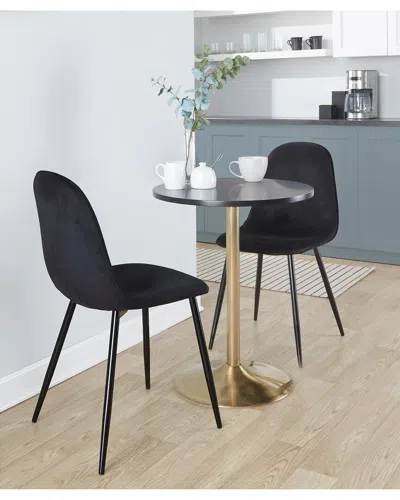 Lumisource Pebble Table In Gold