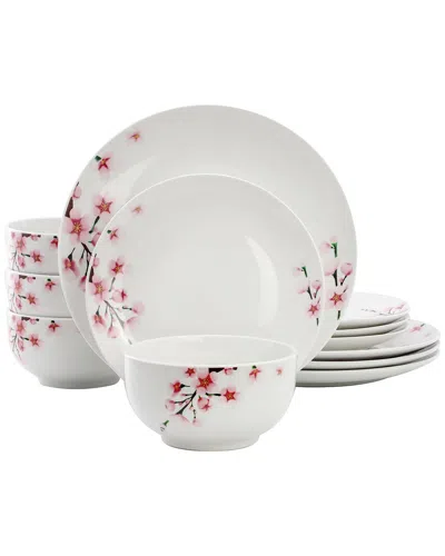 Elama 12pc Dinnerware Set In Multi