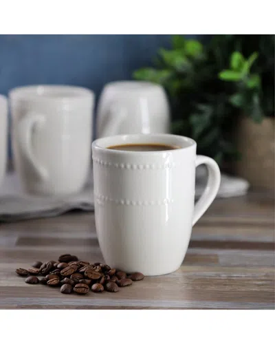 Elama Mugs In White