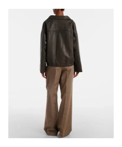 Rohe Leather Jacket In Multi