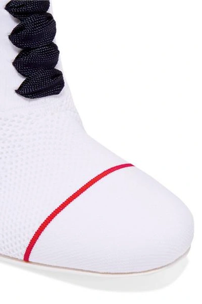 Shop Fendi Stretch-knit Sock Boots