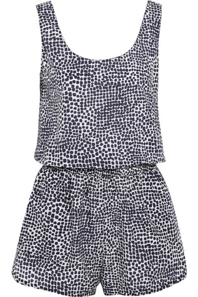 Stella Mccartney Mixed Animals & Elastic All In One Printed Coverup