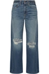 SIMON MILLER Basin distressed wide-leg jeans