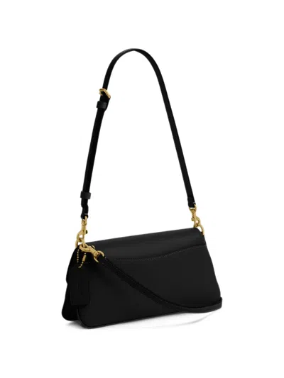 Coach Refined Calf Leather Jet Shoulder Bag In Pattern