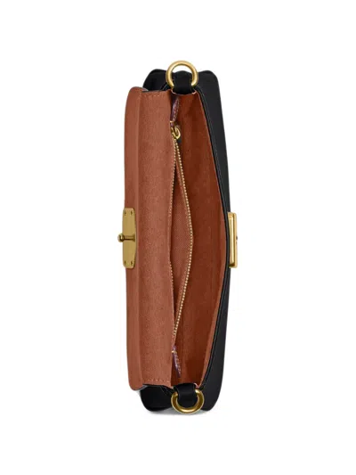 Coach Refined Calf Leather Jet Shoulder Bag In Pattern