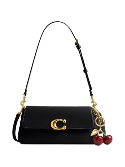 Coach Refined Calf Leather Jet Shoulder Bag In Pattern