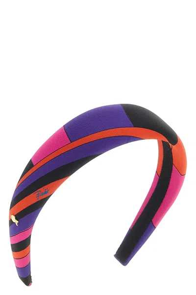 Pucci Printed Hair Accessories In Multi