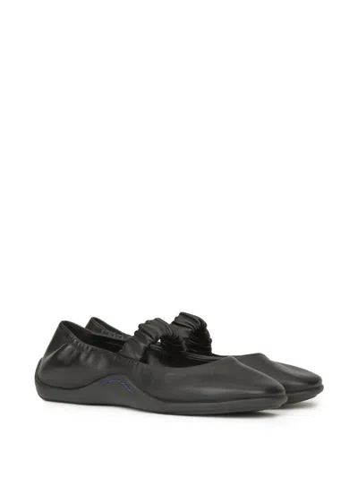 Ash Maya Ruched Ballet Flats In Multi