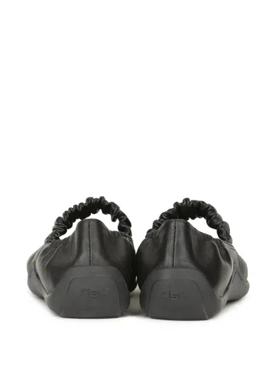 Ash Maya Ruched Ballet Flats In Multi
