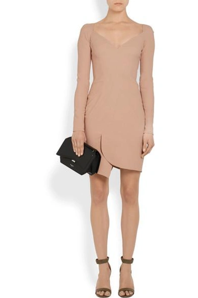 Shop Givenchy Stretch-cady Mini Dress