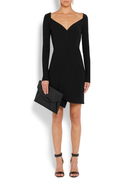 Shop Givenchy Stretch-cady Mini Dress