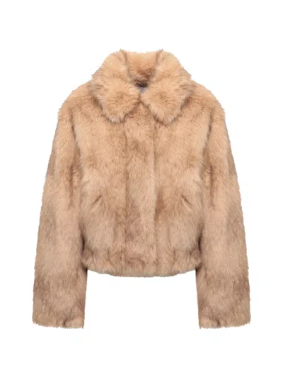 Stand Studio Lena Jacket In Neutral