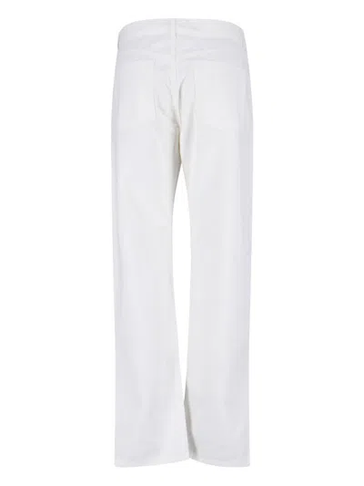 Phoebe Philo Gerade Jeans In White | ModeSens