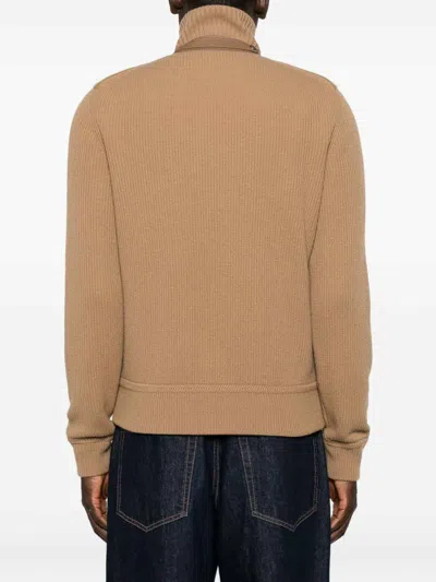 Tom Ford Jacket In Brown