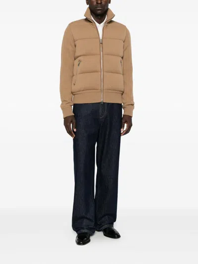 Tom Ford Jacket In Brown
