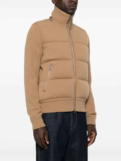 Tom Ford Jacket In Brown