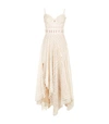 ALEXANDER MCQUEEN Sea Fern Embroidered Lace Camisole Dress