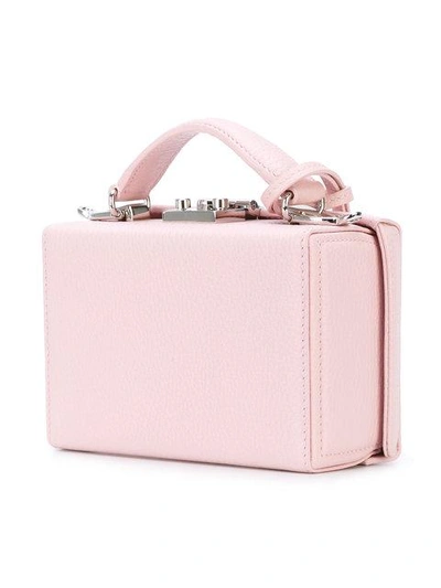 Shop Mark Cross Grace Box In Pink