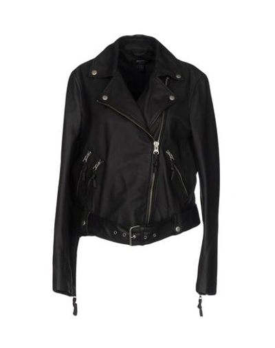 Muubaa Biker Jacket In Black