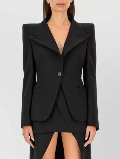 Alexander Mcqueen Wool Tailored Jacket