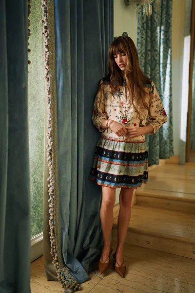 Cleobella Winter Minidress In Multi