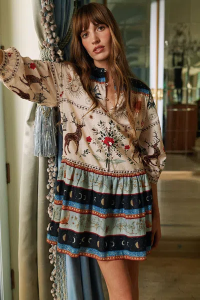 Cleobella Winter Minidress In Multi