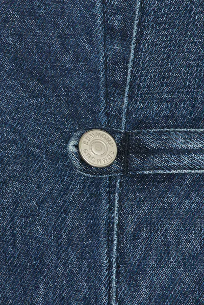 Edmmond Studios Avail Stone-wash Denim Jacket In Blue