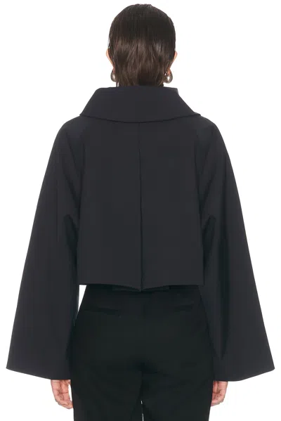 Sev Technical Tailored Cape In Black