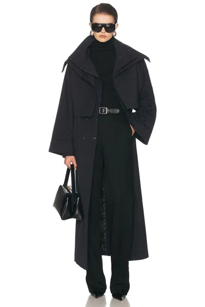 Sev Technical Tailored Cape In Black