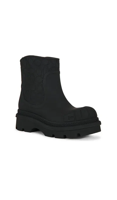 Coach Rainboot In Black