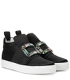ROGER VIVIER Sneaky Viv' sneakers with crystal embelishment