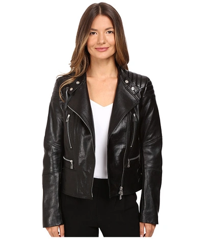 Belstaff Sidney Nappa Satin Leather Jacket