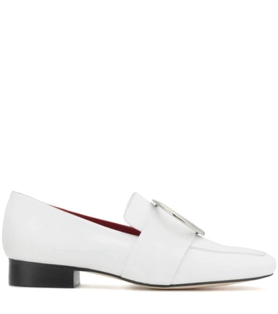 Shop Dorateymur Harput Patent Leather Loafers In White