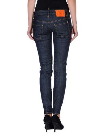 Shop Dsquared2 Denim Pants In Blue