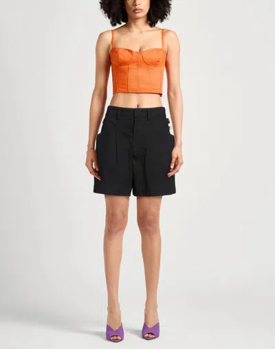 Isabel Marant Solid Shorts In Blue