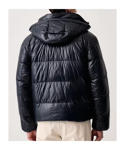 Moose Knuckles Reversible Down Jacket In Black