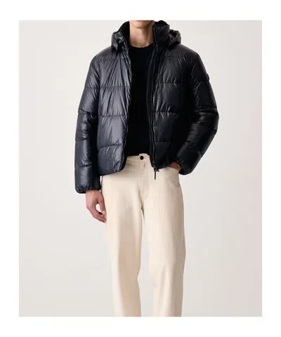 Moose Knuckles Reversible Down Jacket In Black