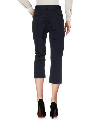 Shop Jil Sander 3/4-length Shorts In Dark Blue