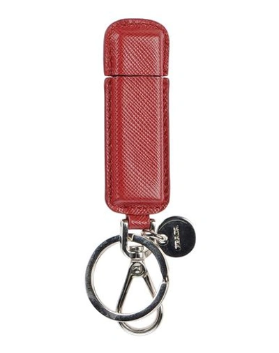 Prada Usb Key In Brick Red