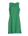 Boutique Moschino Short Dress In Green