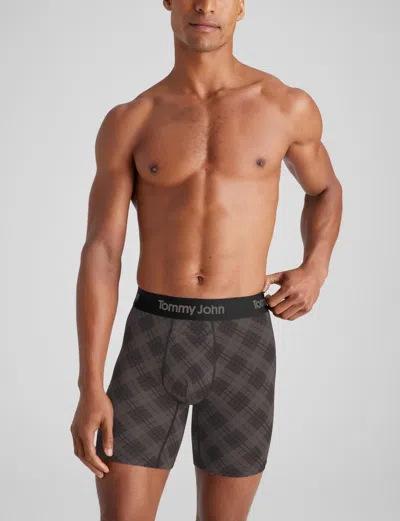 Tommy John Men's Second Skin Mid-length Boxer Brief 6