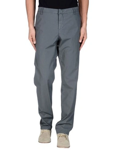 Dondup Casual Trousers In Lead